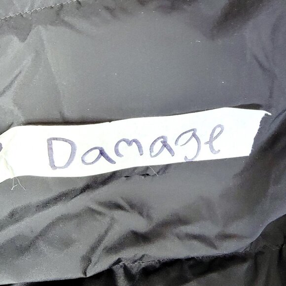 Lululemon Women's Black Wunder Puff 600-Down-Fill Long Puffer Jacket Size 8 - Picture 6 of 7